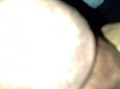 Man Strokes His Hard Cock In Masturbation