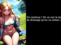 Watch Zelda in hentai JOI, petplay, pissplay, assplay, and A2M – can you handle it?