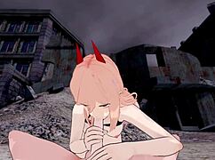 Koikatsu Denji Power Chainsaw Man Hentai Blowjob Handjob Cumshot