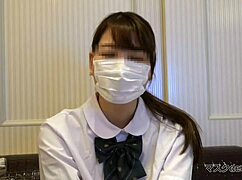 Masked amateur gets creampie twice from G-cup influencer?