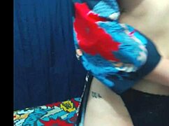 Redhead mommy plays with her plastic pussy and dildo