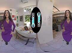 wetvr billiards tease gets drenched in vr