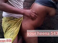 heena bhabhi gets bent over for outdoor blowjob and doggystyle fucking