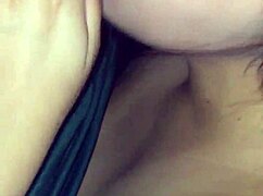 girlfriend deepthroats boyfriend's cock