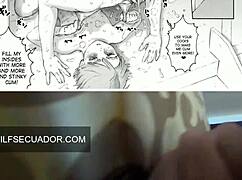 zamira culona buys league of legends pajamas and a cuckold hentai comic