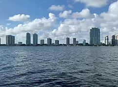 Wow, Carmela Clutch Shows Big Tits In Miami!