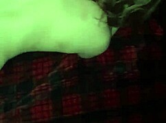 latina milf moans as she gets pounded from behind hard