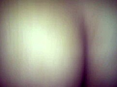 Ebony bbw rides in cowgirl position with her fat ass