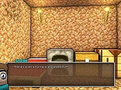 who gave our girl the golden bikini in hornycraft?