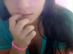 Intense solo dance leads to cumshot