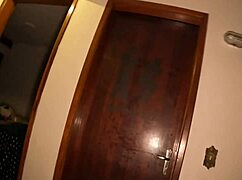 Mariana Torres Entering House With Surprises In Naked Lingerie Backstage