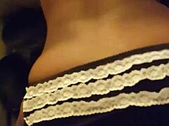 Latina milf doggystyle on sofa