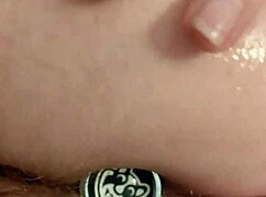 uk redhead milf slut rides big cock hard with toys and gloves on tinder date