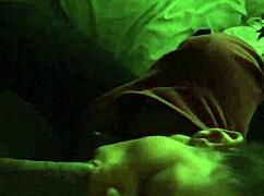 Ebony Babe Takes Deepthroat and Anal Assfucking in Suggestive Scene