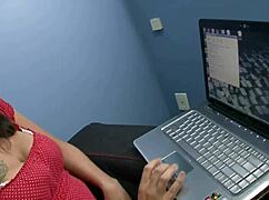 Fucking A Sexy Natural American Brunette Girl Wet Pussy