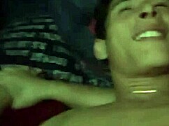 Delicious Jock Enjoys Late-Night Head in Bed with Partner