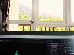 Julia Gags On Monster Cock Before Meeting