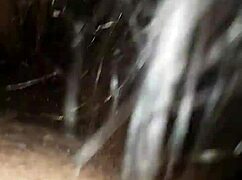 wife sucking in the kitchen