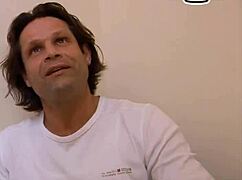 i'm a silly german brunette teen with natural tits, first time on camera.