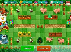 i'm playing nutaku booty farm and flashing my ass in this hentai game part 09