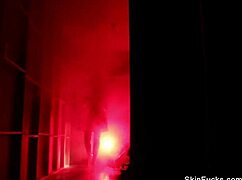 skin diamond's ass and pussy behind scenes!