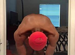 Hey guys, check my homemade workout with my sexy barefoot roommate! Bare feet and toes all over.