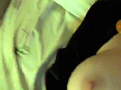 teen girl masturbates alone in her room