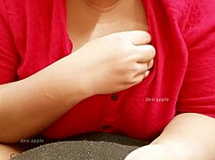 Desi bhabhi, are you playing with your boobs?