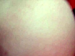 White bbw takes backshots with cumshot.