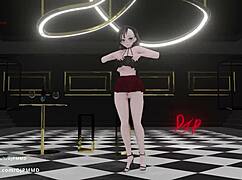 Sexy rachel dances in dress render