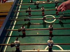 paying the bet of the little soccer game