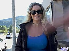 Cum hungry milf bartender rips clothes mixing pussy juice with cock