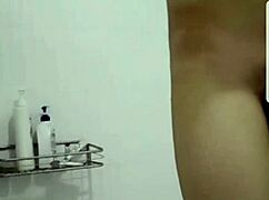 Impressive large cock in gay scene