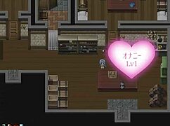 Sexy paladin masturbates in nightmare knight game