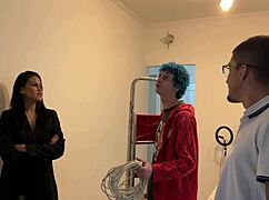 i called them to fix the internet and ended up fucking both in a threesome