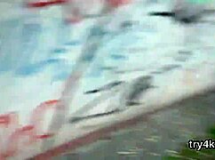 Kissable kitten gives blowjob in POV and gets narrow snatch nailed 😘