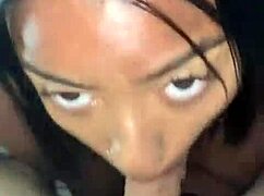 Intense Sucking Session Until Husband Cums In Mouth