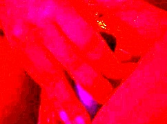 gaia monroe bathes alone in shower