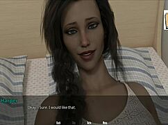 Blonde Teen Harper and Natalie FLIRT Wild in Flat