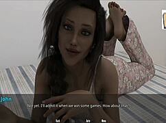 Blonde Teen Harper and Natalie FLIRT Wild in Flat