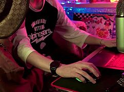 passionate gamer and friend casey donovan share blowjob