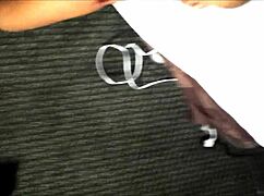 Pervykittyface says, 'Cum and gag on my ebony blowjob!'