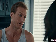 Lexi Foxy's big tits bouncing in cowgirl? Watch her deepthroat!