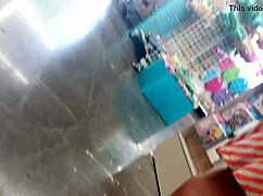 intriguing upskirt view under short skirt teasing what's hidden beneath