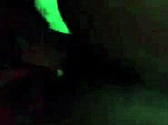 black girl bent over in doggystyle with big ebony ass