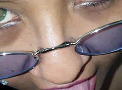 BbW Swallows Cum In Selfie