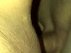 Real-life couple in extreme close-up fucking, dick pounding pussy in hot amateur homemade video