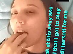 Ashley kindell feels intense pleasure during fingering