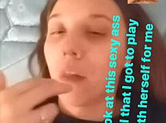 Ashley kindell feels intense pleasure during fingering