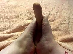 Slow Foot Job Fetish Video